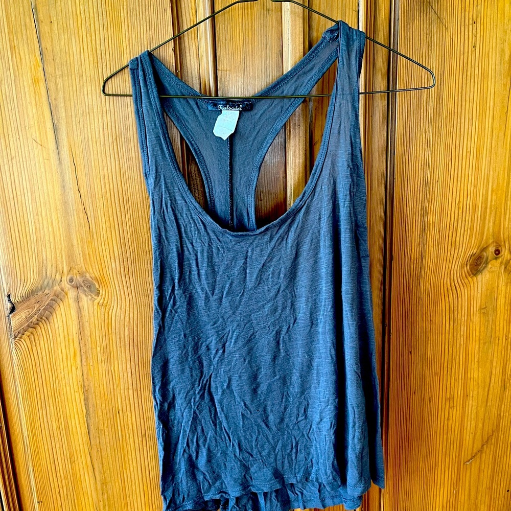 Racerback tshirt. Size L
